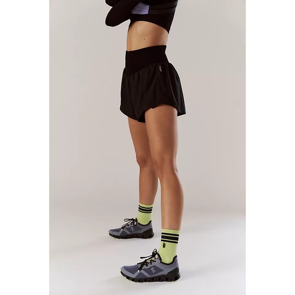Free People Movement Carpe Diem Shorts in Black